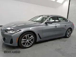 2024 BMW 4 Series 430i with VIN WBA63AV01RFT47876, listed as a Copart auction lot 49742935 with 11,493 mi miles and Clean Title. Bid and sale history available at carsss.com. Image 1.