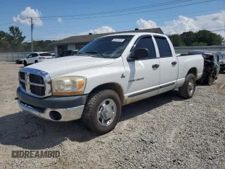 2006 Dodge Ram 2500 SLT with VIN 3D7KR28C66G121229, listed as a Copart auction lot 70573634 with 218,918 mi miles and Non Repairable. Bid and sale history available at carsss.com. Image 1.