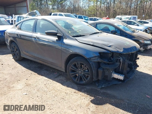 2017 Chrysler 200 Touring with VIN 1C3CCCFB3HN508917, listed as a IAAI auction lot 41386121 with 110,445 mi miles. Bid and sale history available at carsss.com. Image 1.