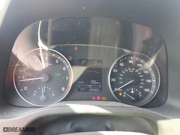 2017 Hyundai Elantra SE with VIN 5NPD74LF3HH151935, listed as a Copart auction lot 51852425 with 134,502 mi miles and Clean Title. Bid and sale history available at carsss.com. Image 9.