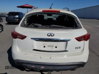 2009 Infiniti FX35 with VIN JNRAS18WX9M150166, listed as a Copart auction lot 75946504 with 0 mi miles and Salvage Title. Bid and sale history available at carsss.com. Image 6.
