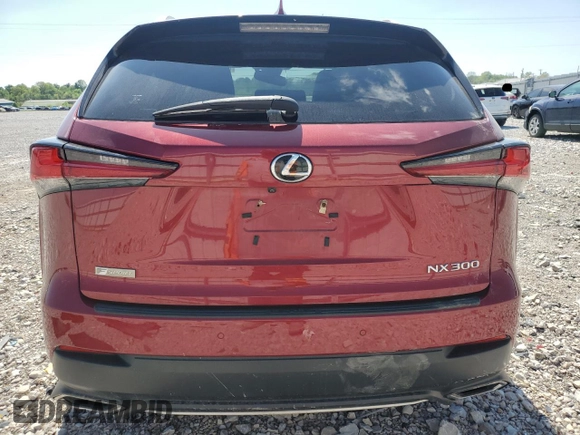 2019 Lexus NX 300 with VIN JTJBARBZ9K2181108, listed as a Copart auction lot 54579195 with 98,300 mi miles and Salvage title. Bid and sale history available at DreamBid. Image 6.