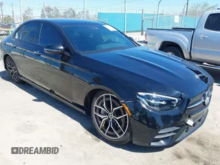 2022 Mercedes-Benz E-Class E 350 with VIN W1KZF8DB6NB056672, listed as a IAAI auction lot 41838136 with 38,517 mi miles. Bid and sale history available at carsss.com. Image 1.