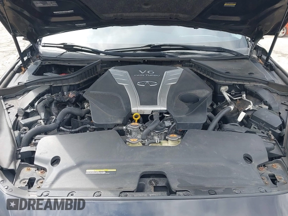 2016 Infiniti Q50 3.0t Premium with VIN JN1EV7AR7GM344539, listed as a IAAI auction lot 42040467 with 162,979 mi miles. Bid and sale history available at carsss.com. Image 10.