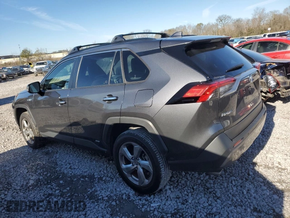 2020 Toyota RAV4 Hybrid Limited with VIN JTMDWRFV5LD543509, listed as a Copart auction lot 80816333 with 40,172 mi miles and Salvage Title. Bid and sale history available at carsss.com. Image 2.