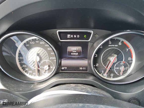 2014 Mercedes-Benz CLA-Class CLA 45 AMG with VIN WDDSJ5CB8EN077098, listed as a Copart auction lot 43149875 with 92,868 mi miles and Clean Title. Bid and sale history available at carsss.com. Image 9.