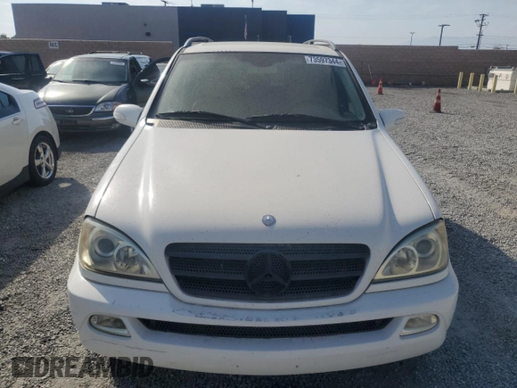 2002 Mercedes-Benz M-Class with VIN 4JGAB54E52A354218, listed as a Copart auction lot 73597344 with 161,247 mi miles and Clean Title. Bid and sale history available at carsss.com. Image 5.