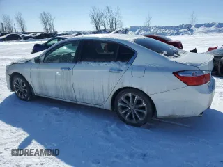 2014 Honda Accord Sedan Sport with VIN 1HGCR2F56EA809989, listed as a Copart auction lot 46442925 with 310,883 mi miles and Salvage Title. Bid and sale history available at carsss.com. Image 2.