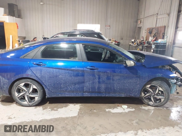 2023 Hyundai Elantra SEL with VIN KMHLS4AG0PU513726, listed as a IAAI auction lot 41644604 with Not Provided miles and . Bid and sale history available at DreamBid. Image 12.