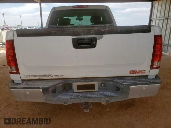2012 GMC Sierra 1500 SLE with VIN 3GTP1VE07CG273244, listed as a Copart auction lot 59572725 with 206,270 mi miles and Clean title. Bid and sale history available at DreamBid. Image 6.