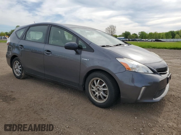 2012 Toyota Prius Two with VIN JTDZN3EU4C3076474, listed as a Copart auction lot 56713595 with 102,692 mi miles and Clean Title. Bid and sale history available at DreamBid. Image 4.