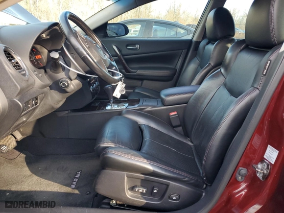 2009 Nissan Maxima 3.5 SV with VIN 1N4AA51E19C860676, listed as a Copart auction lot 86978504 with 182,125 mi miles and Salvage Title. Bid and sale history available at carsss.com. Image 7.