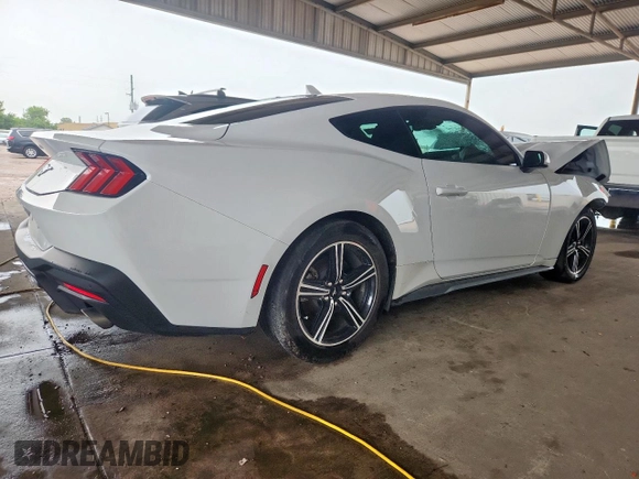 2024 Ford Mustang EcoBoost z VIN 1FA6P8TH4R5111078, wystawiony jako Copart lot #63209895 z przebiegiem 25 503 mil mil oraz Czysty tytuł • Clean title. Historia ofert i sprzedaży dostępna na DreamBid. Obrazek 3.