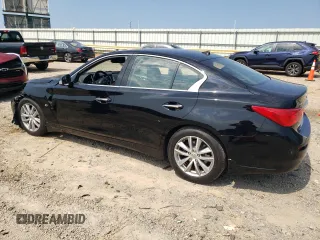2015 Infiniti Q50 Premium with VIN JN1BV7AR6FM417210, listed as a Copart auction lot 63733915 with 95,926 mi miles and Salvage title. Bid and sale history available at DreamBid. Image 2.