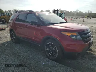 2015 Ford Explorer Sport z VIN 1FM5K8GT9FGC28010, wystawiony jako Copart lot #61634915 z przebiegiem 147 063 mil mil oraz Czysty tytuł • Clean title. Historia ofert i sprzedaży dostępna na DreamBid. Obrazek 4.