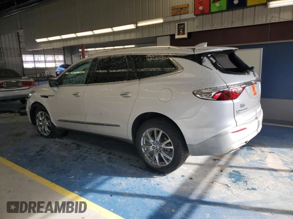 2023 Buick Enclave Essence with VIN 5GAEVAKW7PJ167279, listed as a Copart auction lot 83610804 with 35,724 mi miles and Salvage Title. Bid and sale history available at carsss.com. Image 2.
