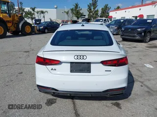 2023 Audi A5 Sportback S line Premium Plus with VIN WAUFACF5XPA058114, listed as a IAAI auction lot 41472732 with 31,366 mi miles. Bid and sale history available at carsss.com. Image 16.