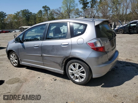 2009 Honda Fit Sport with VIN JHMGE88429S042773, listed as a Copart auction lot 50627005 with 107,570 mi miles and Salvage Title. Bid and sale history available at carsss.com. Image 2.