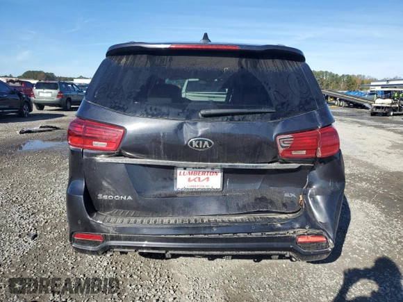 2019 Kia Sedona EX with VIN KNDMC5C13K6558435, listed as a Copart auction lot 73208964 with 75,710 mi miles and Salvage Title. Bid and sale history available at carsss.com. Image 6.