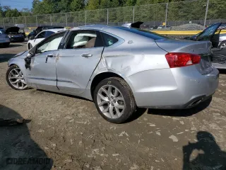 2018 Chevrolet Impala Premier with VIN 2G1125S38J9147167, listed as a Copart auction lot 87272204 with 0 mi miles and Non Repairable. Bid and sale history available at carsss.com. Image 2.