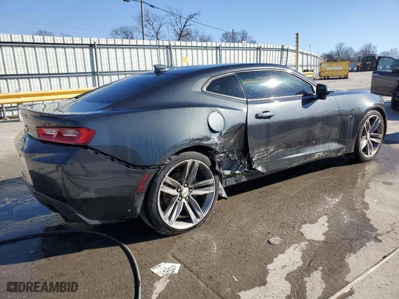 2018 Chevrolet Camaro 2LT with VIN 1G1FD1RS4J0142368, listed as a Copart auction lot 46943755 with 90,795 mi miles and Non Repairable. Bid and sale history available at carsss.com. Image 3.