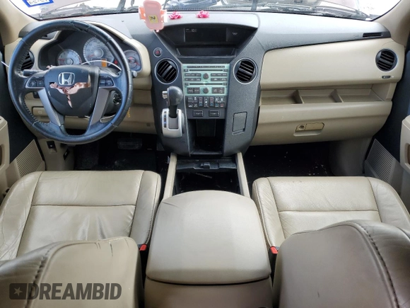 2011 Honda Pilot EX-L with VIN 5FNYF3H62BB044016, listed as a Copart auction lot 41798945 with 191,876 mi miles and Salvage Title. Bid and sale history available at carsss.com. Image 8.