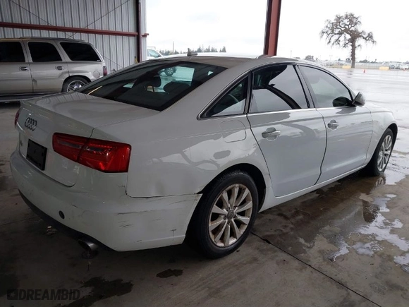 2014 Audi A6 2.0T Premium with VIN WAUCFAFC4EN083734, listed as a IAAI auction lot 41620442 with 116,508 mi miles. Bid and sale history available at carsss.com. Image 4.