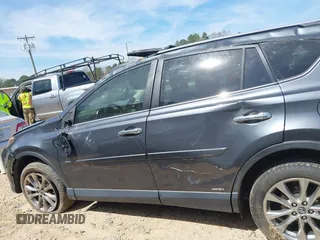 2016 Toyota RAV4 Hybrid Limited with VIN JTMDJREV7GD047729, listed as a IAAI auction lot 41833765 with 114,830 mi miles. Bid and sale history available at carsss.com. Image 14.