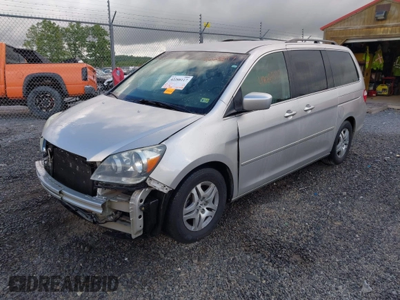 2006 Honda Odyssey EX z VIN 5FNRL38406B403736, wystawiony jako IAAI lot #42288117 z przebiegiem 159 686 mil mil oraz . Historia ofert i sprzedaży dostępna na DreamBid. Obrazek 18.
