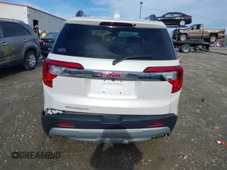 2020 GMC Acadia SLT with VIN 1GKKNMLSXLZ139314, listed as a IAAI auction lot 41573802 with 39,343 mi miles and . Bid and sale history available at DreamBid. Image 16.