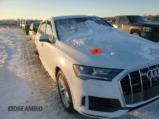 2021 Audi Q7 Premium Plus with VIN WA1LJAF7XMD018454, listed as a Copart auction lot 86490354 with Not provided miles and Salvage title. Bid and sale history available at DreamBid. Image 11.