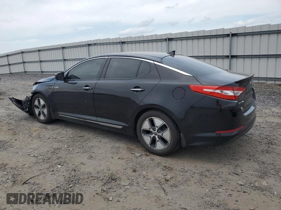 2013 Kia Optima EX with VIN KNAGM4AD2D5054076, listed as a Copart auction lot 59565815 with 111,887 mi miles and Salvage title. Bid and sale history available at DreamBid. Image 2.