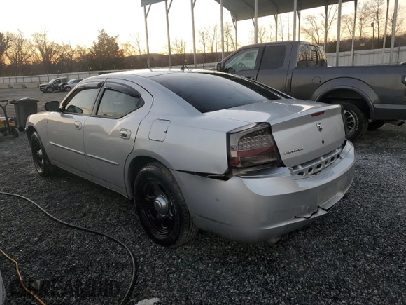 2008 Dodge Charger Police with VIN 2B3KA43H78H216242, listed as a Copart auction lot 41619185 with 168,236 mi miles and Salvage Title. Bid and sale history available at carsss.com. Image 2.