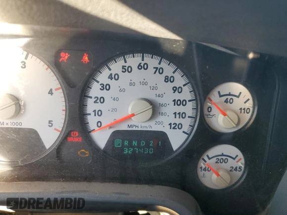 2006 Dodge Ram 2500 SLT with VIN 3D7KR28C26G171531, listed as a Copart auction lot 82880294 with 327,430 mi miles and Salvage Title. Bid and sale history available at carsss.com. Image 9.