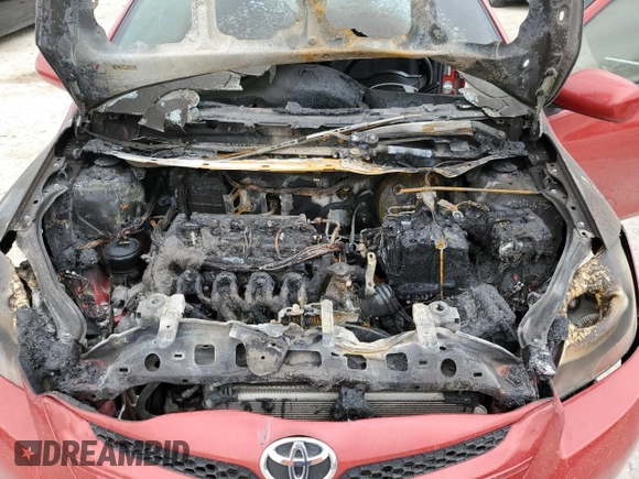 2008 Toyota Yaris with VIN JTDBT923881193337, listed as a Copart auction lot 51837635 with 0 mi miles and Salvage Title. Bid and sale history available at carsss.com. Image 12.