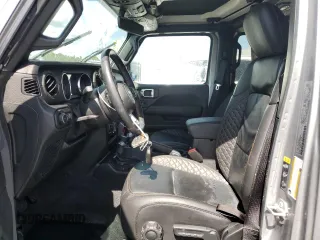 2021 Jeep Wrangler Unlimited Sahara High Altitude z VIN 1C4HJXEG5MW659306, wystawiony jako Copart lot #74563914 z przebiegiem Nie podano mil oraz Szkoda całkowita • Salvage title. Historia ofert i sprzedaży dostępna na DreamBid. Obrazek 7.