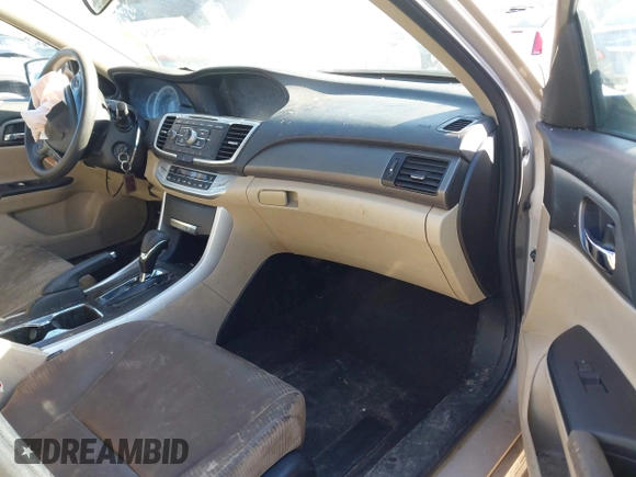 2014 Honda Accord Sedan LX with VIN 1HGCR2F33EA263781, listed as a IAAI auction lot 41822524 with 167,102 mi miles. Bid and sale history available at carsss.com. Image 5.