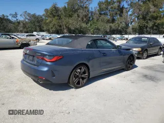 2024 BMW 4 Series 430i z VIN WBA23AT09RCP53441, wystawiony jako Copart lot #44187675 z przebiegiem 9 297 mil mil oraz Szkoda całkowita • Salvage title. Historia ofert i sprzedaży dostępna na DreamBid. Obrazek 3.