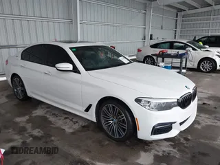 2018 BMW 5 Series 530e with VIN WBAJA9C57JB249475, listed as a IAAI auction lot 42232097 with 107,341 mi miles and . Bid and sale history available at DreamBid. Image 1.