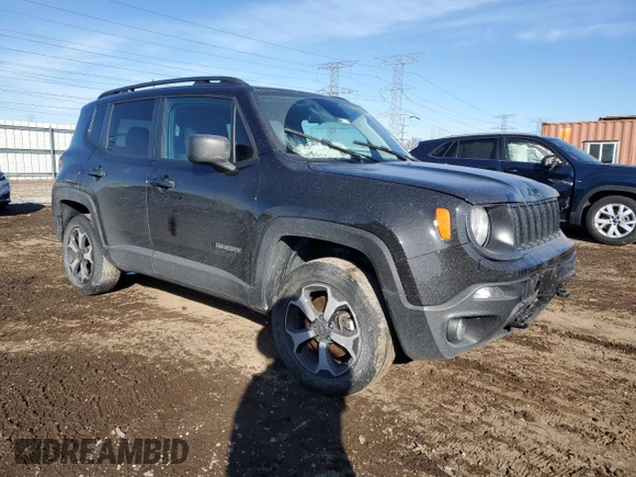 2020 Jeep Renegade North Edition with VIN ZACNJBAB0LPL57205, listed as a Copart auction lot 43840375 with 28,249 mi miles and Salvage title. Bid and sale history available at DreamBid. Image 4.