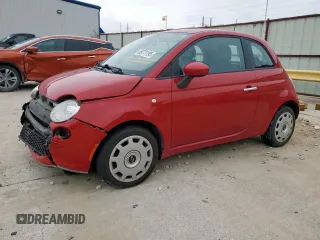 2013 FIAT 500 Pop with VIN 3C3CFFAR7DT674168, listed as a Copart auction lot 59771195 with 70,354 mi miles and Salvage title. Bid and sale history available at DreamBid. Image 1.