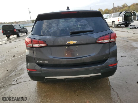 2023 Chevrolet Equinox LT with VIN 3GNAXKEG1PS109272, listed as a Copart auction lot 78228634 with 32,076 mi miles and Salvage Title. Bid and sale history available at carsss.com. Image 6.