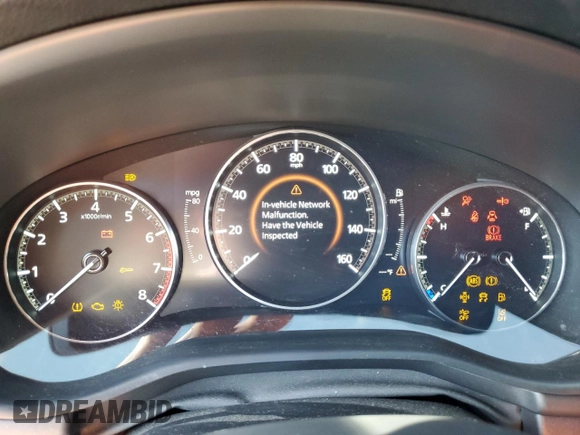 2025 Mazda 3 Premium Plus with VIN JM1BPBNY9S1760522, listed as a Copart auction lot 56765745 with Not provided miles and Salvage title. Bid and sale history available at DreamBid. Image 9.