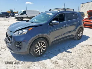 2019 Kia Sportage EX z VIN KNDPN3AC0K7601493, wystawiony jako Copart lot #54046845 z przebiegiem 100 386 mil mil oraz Szkoda całkowita • Salvage title. Historia ofert i sprzedaży dostępna na DreamBid. Obrazek 1.