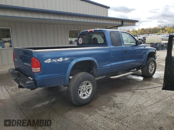 2004 Dodge Dakota Sport with VIN 1D7HG32N04S552610, listed as a Copart auction lot 75866434 with 157,090 mi miles and Salvage Title. Bid and sale history available at carsss.com. Image 3.
