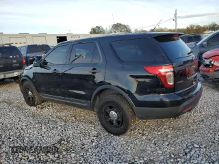2015 Ford Utility Police Interceptor with VIN 1FM5K8AR3FGA21223, listed as a Copart auction lot 83549804 with 100,974 mi miles and Salvage Title. Bid and sale history available at carsss.com. Image 2.