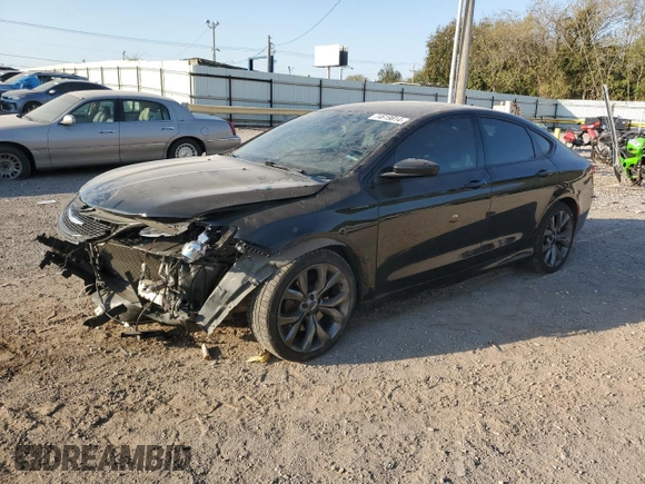 2016 Chrysler 200 S with VIN 1C3CCCBG1GN146800, listed as a Copart auction lot 74619814 with 100,454 mi miles and Salvage Title. Bid and sale history available at carsss.com. Image 1.