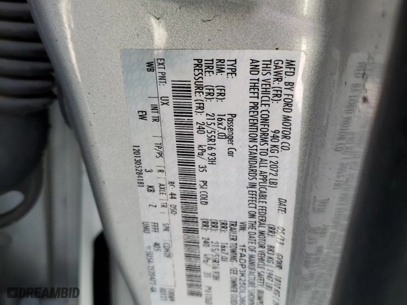 2013 Ford Focus SE with VIN 1FADP3K25DL360789, listed as a Copart auction lot 48782255 with 112,466 mi miles and Salvage Title. Bid and sale history available at carsss.com. Image 12.