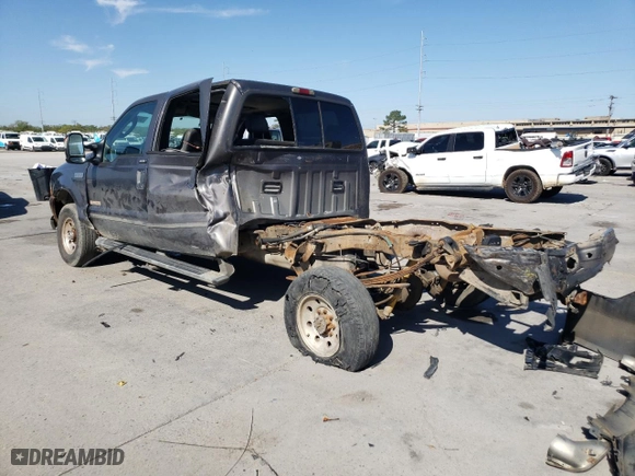 2004 Ford Super Duty F-350 SRW XL with VIN 1FTSW31P34EB18587, listed as a Copart auction lot 50098265 with 0 mi miles and Salvage Title. Bid and sale history available at carsss.com. Image 2.