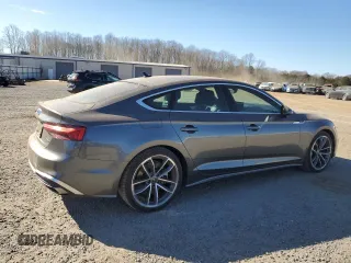 2023 Audi A5 Sportback S line Premium Plus with VIN WAUFACF59PA022964, listed as a Copart auction lot 86434774 with 39,958 mi miles and Salvage Title. Bid and sale history available at carsss.com. Image 3.